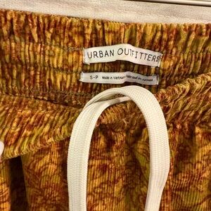 Urban Outfitters Mustard and Rust Textured Pants